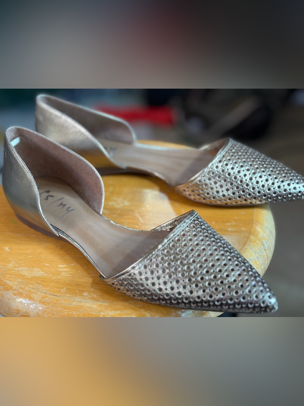 New in Box! Gorgeous leather D’Orsay flats, from French Sole New York!!!!